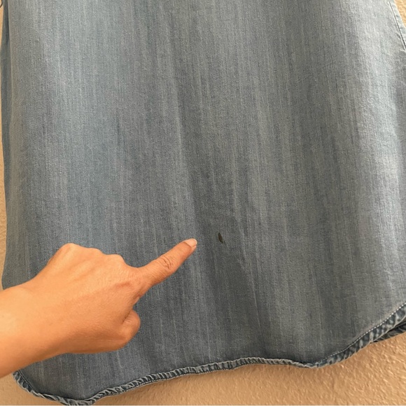 Sanctuary chambray‎ Blue Sleeveless Dress S - Picture 11 of 13